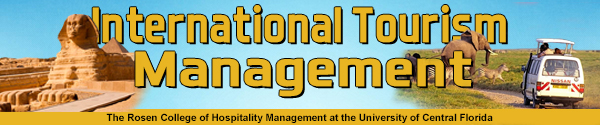 Course logo for HMG 6710 - International Tourism Management